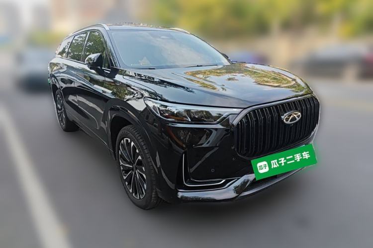 Used Chery Tiggo 9 2025 2.0T Dual-Clutch Two-Wheel Drive Black Samurai Edition 5 Seats
