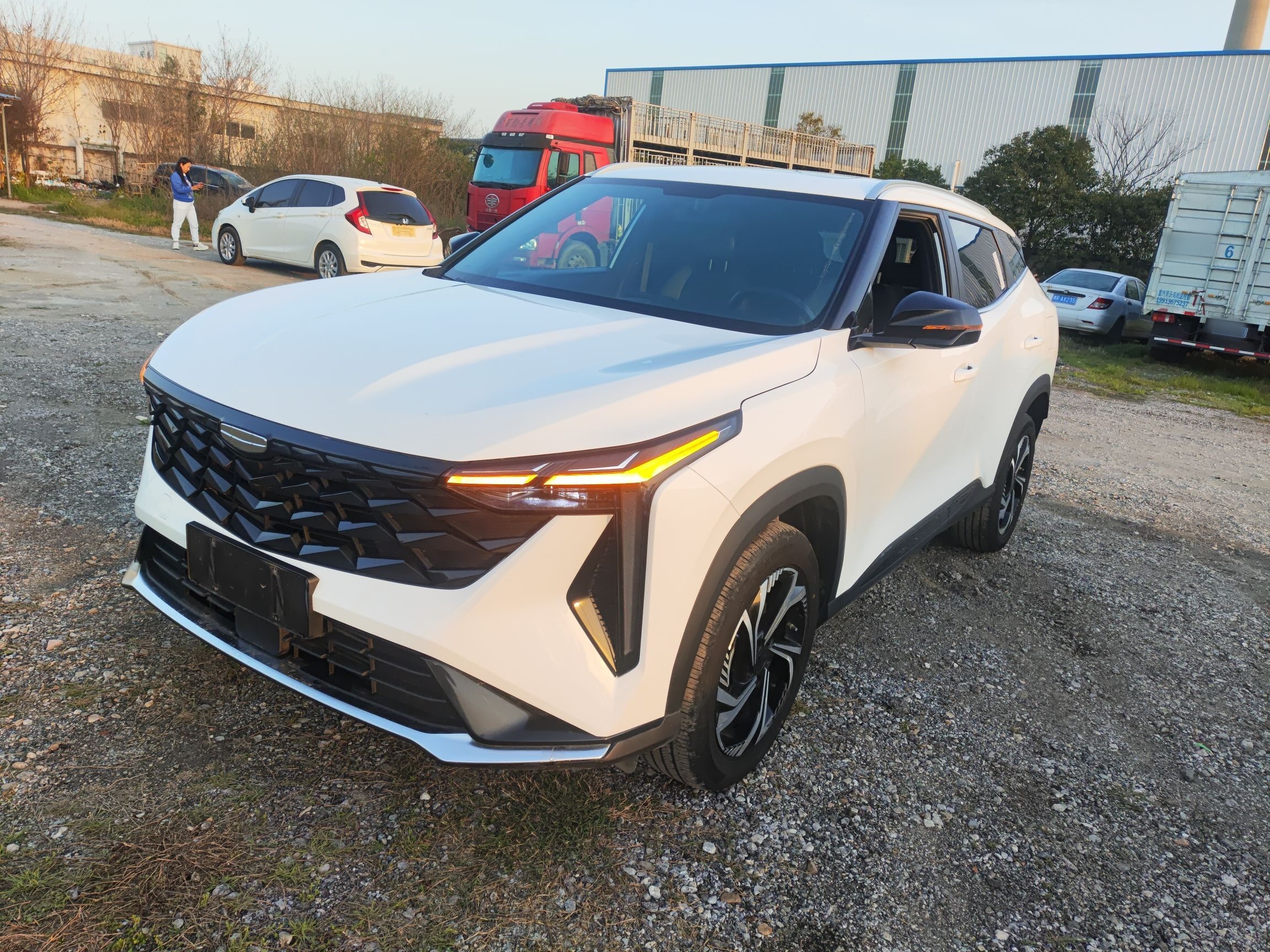 Parte inferior delantera