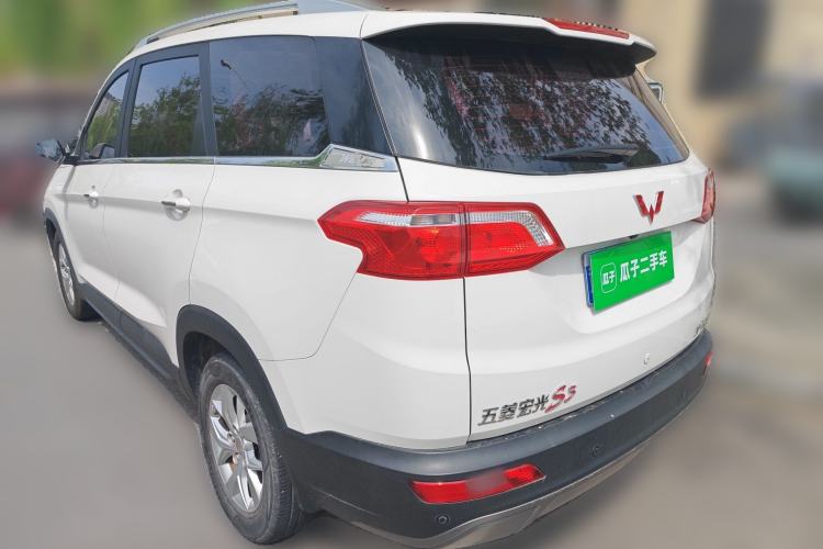 Used Wuling Hongguang S3 2018 1.5L Manual Luxury Model China V Standard Rear Left 45 Deg