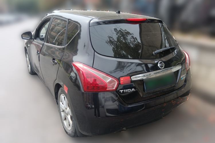 Used Nissan Tiida 2011 1.6L CVT Smart Version Rear Left 45 Deg