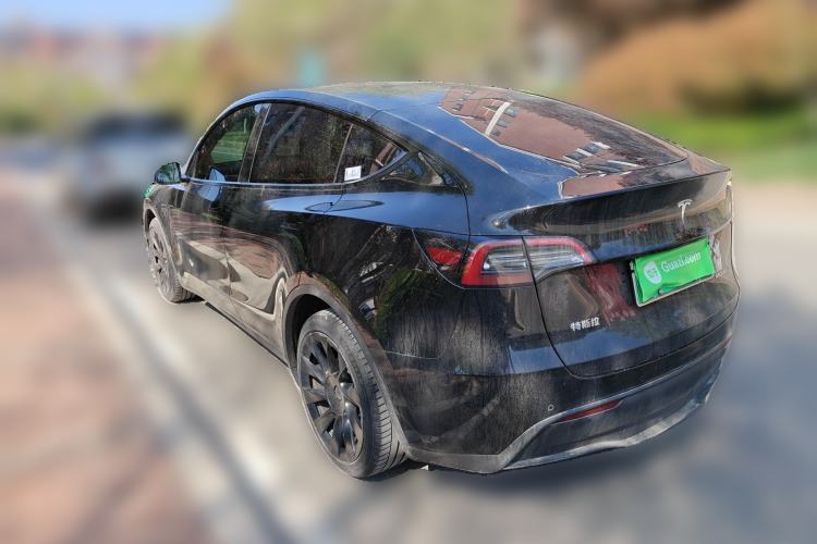 Used Tesla Model Y 2022 Revised Version Long-Range All-Wheel Drive Rear Left 45 Deg