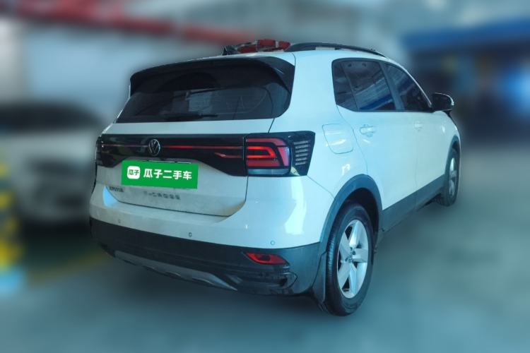 Used Volkswagen T-Cross 2021 1.5L Automatic Fashion Edition Rear Right 45 Deg