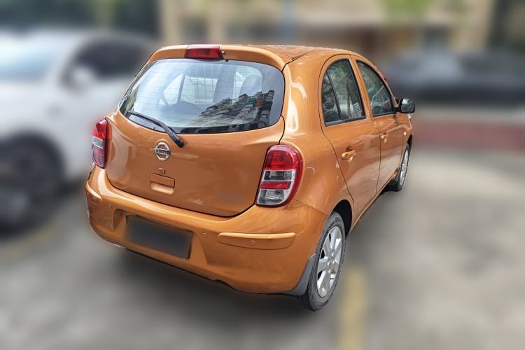 Used Nissan March 2010 1.5L Automatic Easy-Drive Version Rear Right 45 Deg