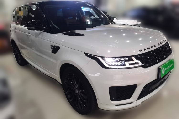 Used Land Rover Range Sport 2021 3.0 L6 YAO Black Edition Front Right 45 Deg