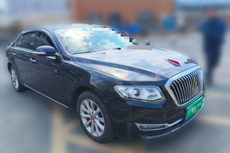 Used Hongqi H7 2017 2.0T Luxury Model Front Right 45 Deg