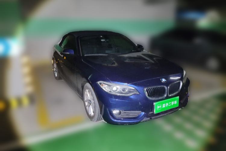 Used BMW 2 Series 2015 218i Convertible Coupe Front Right 45 Deg