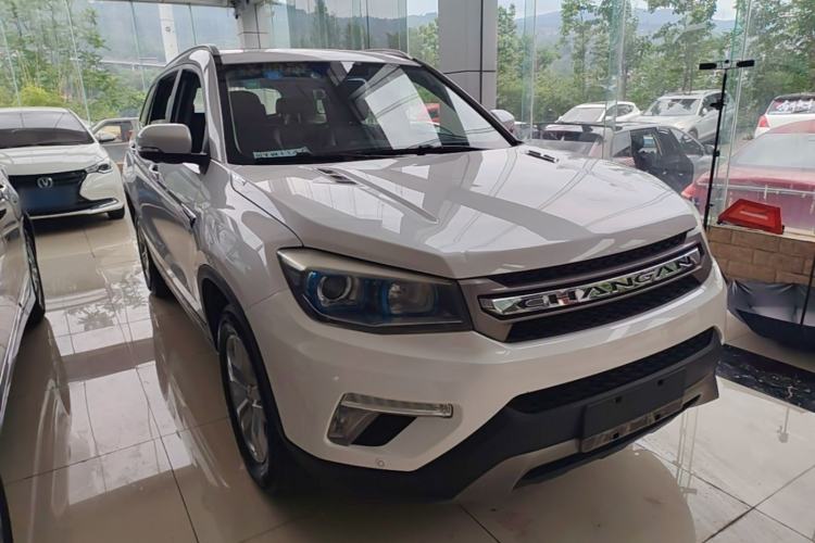 Used CHANGAN CS75 2017 Shangkui Edition 1.8T Automatic All-Wheel-Drive Luxury Model Front Right 45 Deg