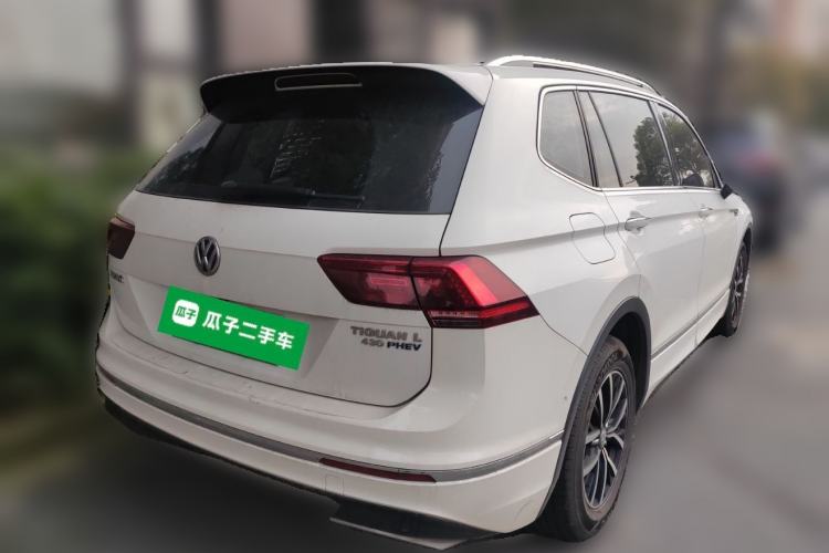 Used Volkswagen Tiguan L New Energy 2019 430 PHEV Hybrid Flagship Model Rear Right 45 Deg