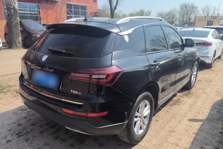 Used Zotye T600 Coupe 2017 1.5T Manual Luxury Model Rear Right 45 Deg