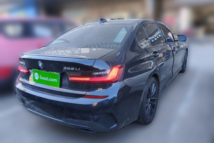 Used BMW 3 Series 2022 325Li M Sport Night Edition Package Rear Right 45 Deg