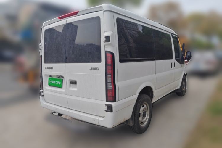 Used JMC Fushun 2025 2.0T 6MT Diesel Short-Wheelbase Low-Roof Commercial Multi-Purpose Passenger Vehicle with 5/6 Seats and Twin-Swing Tailgate Rear Right 45 Deg