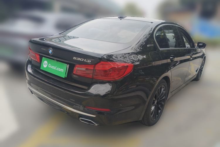 Used BMW 5 Series New Energy 2019 530Le Pioneer Edition Rear Right 45 Deg
