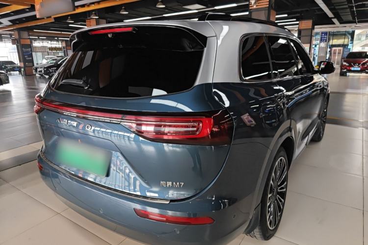 Used Hima AITO M7 2024 1.5T Intelligent Drive 4WD Ultra Version 5 Seats Rear Right 45 Deg