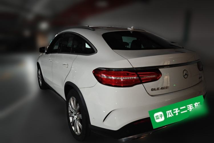 Used Mercedes-Benz GLE Coupe 2015 GLE 320 4MATIC Coupe SUV Rear Left 45 Deg