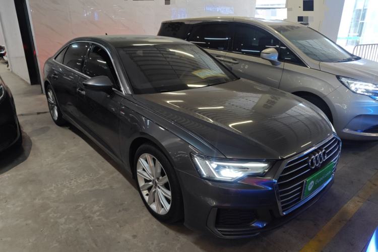 Used Audi A6L 2021 45 TFSI Prestige Dynamic Edition Front Right 45 Deg