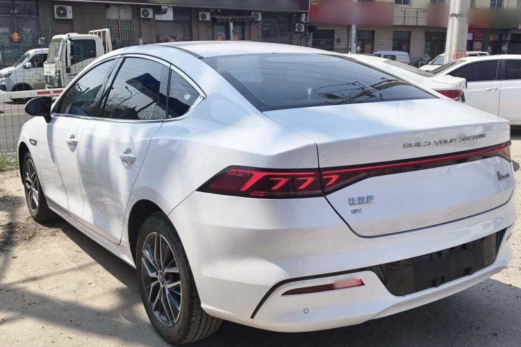 Used BYD Qin PLUS 2024 Honor Edition EV 510KM Leading Model Rear Left 45 Deg