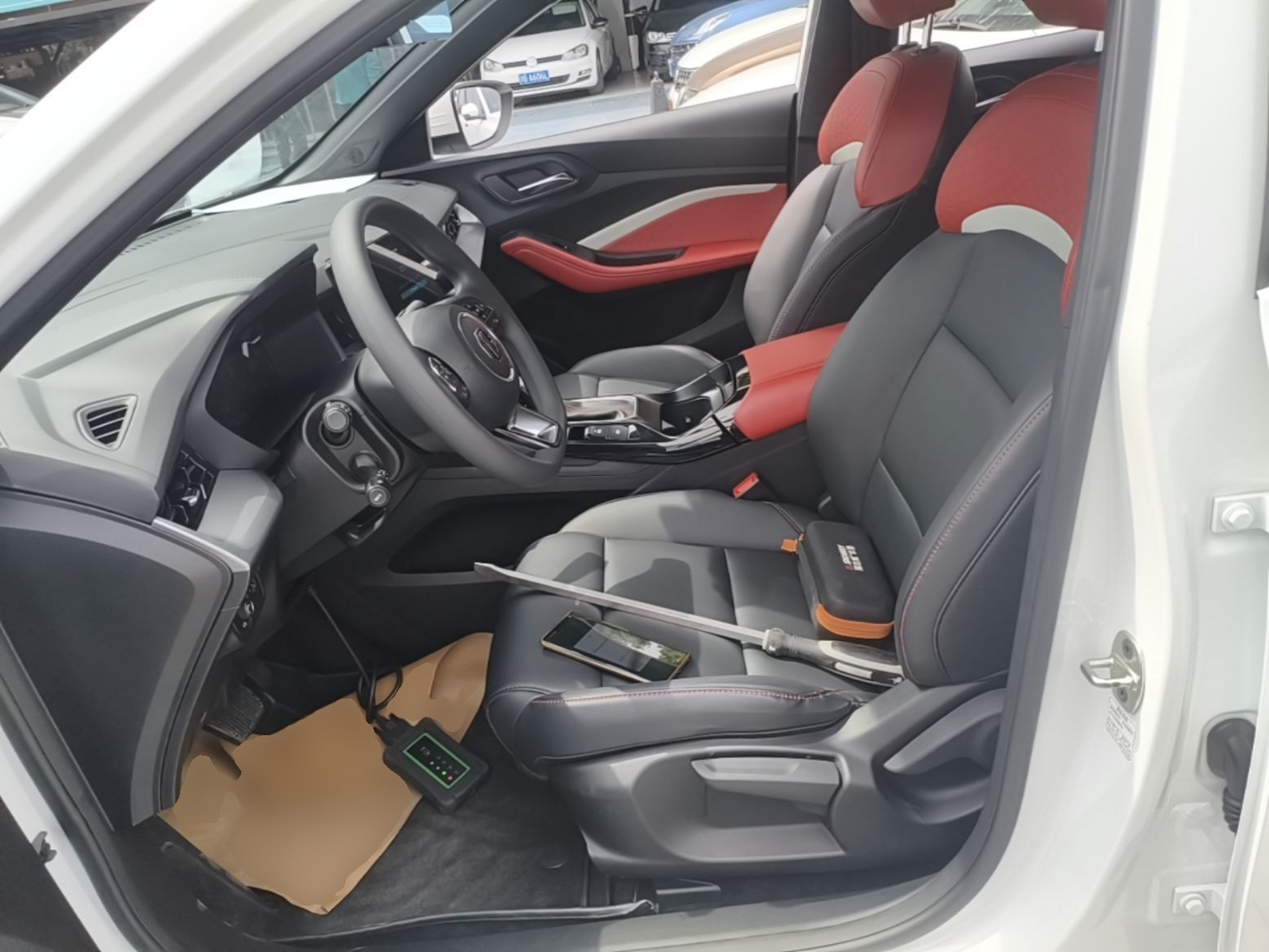 Avant de la voiture