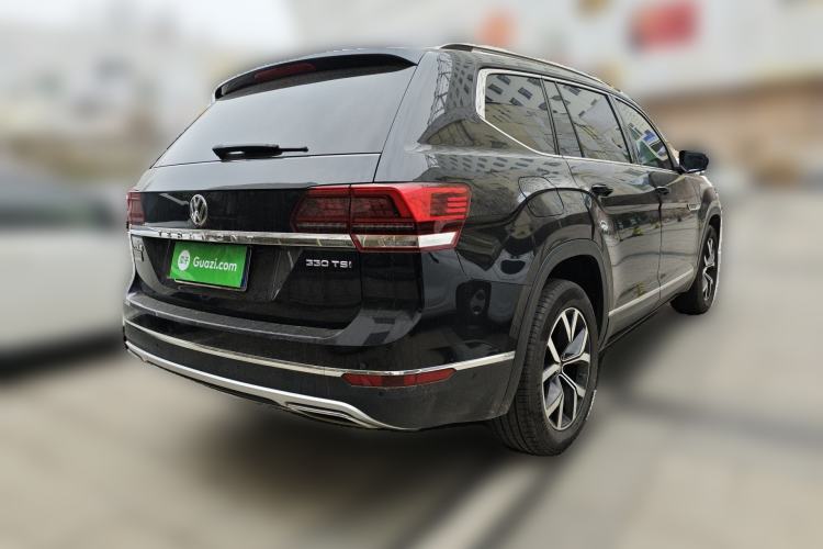 Used Volkswagen Teramont 2020 Revised Version 330TSI Two-Wheel Drive Luxury Edition Rear Right 45 Deg