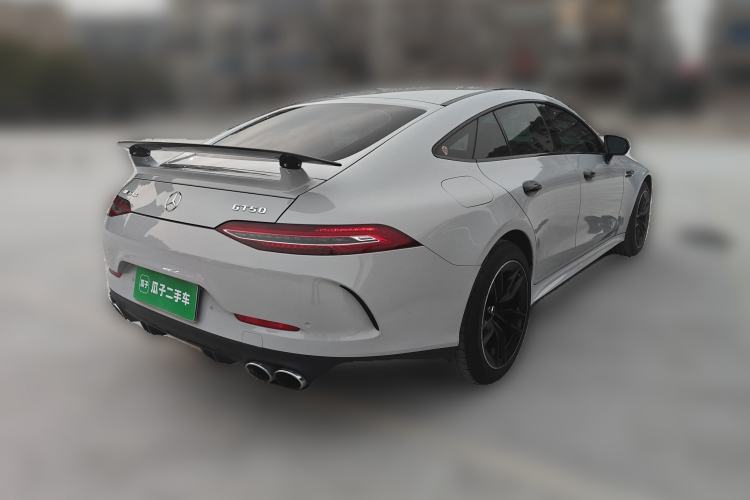 Used Mercedes-Benz AMG GT 2019 AMG GT 50 four-door sports car Rear Right 45 Deg