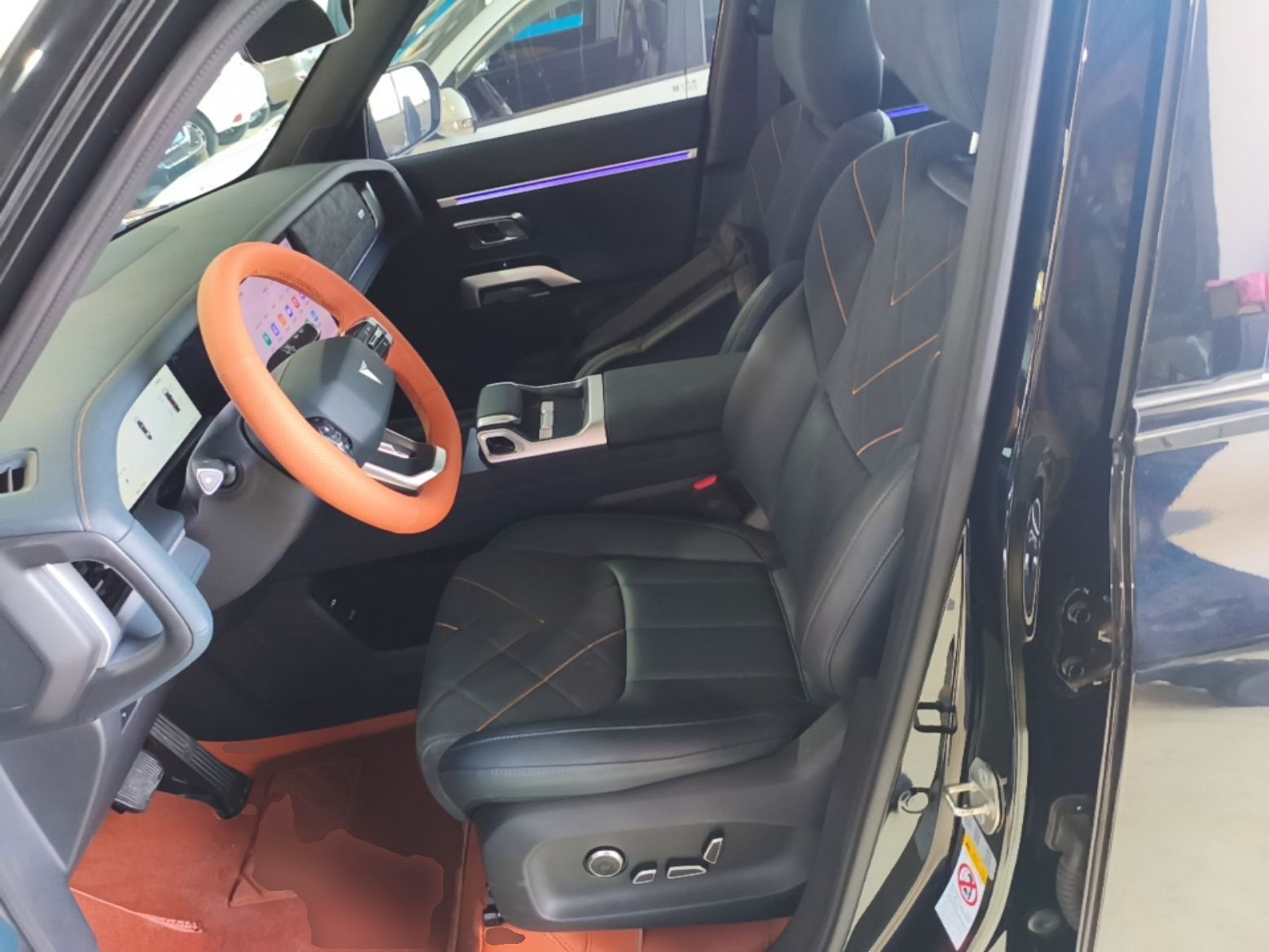 Avant de la voiture