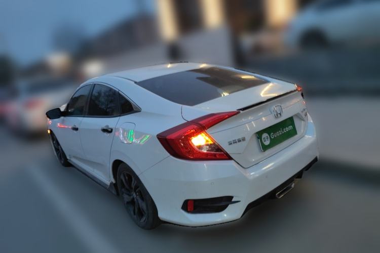 Used Honda Civic 2019 220TURBO CVT Dynamic Edition China V Emission Standard Rear Left 45 Deg