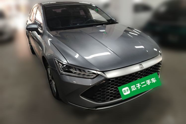 Used BYD Qin PLUS 2021 DM-i 120KM Prestige Model Front Right 45 Deg