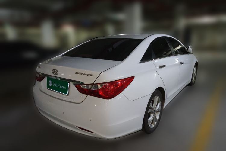 Used Hyundai Sonata 2011 2.0L Automatic Prestige Edition Rear Right 45 Deg