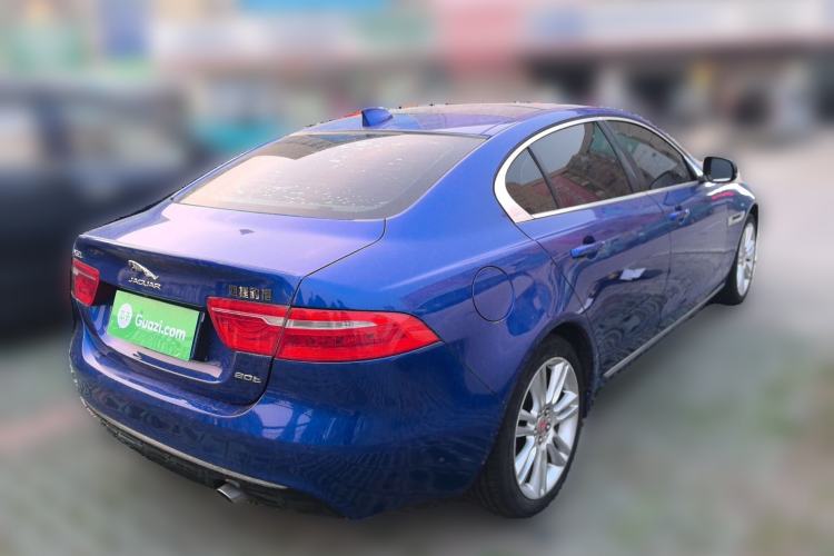 Used Jaguar XEL 2018 2.0T 200 PS Premium Edition Rear Right 45 Deg