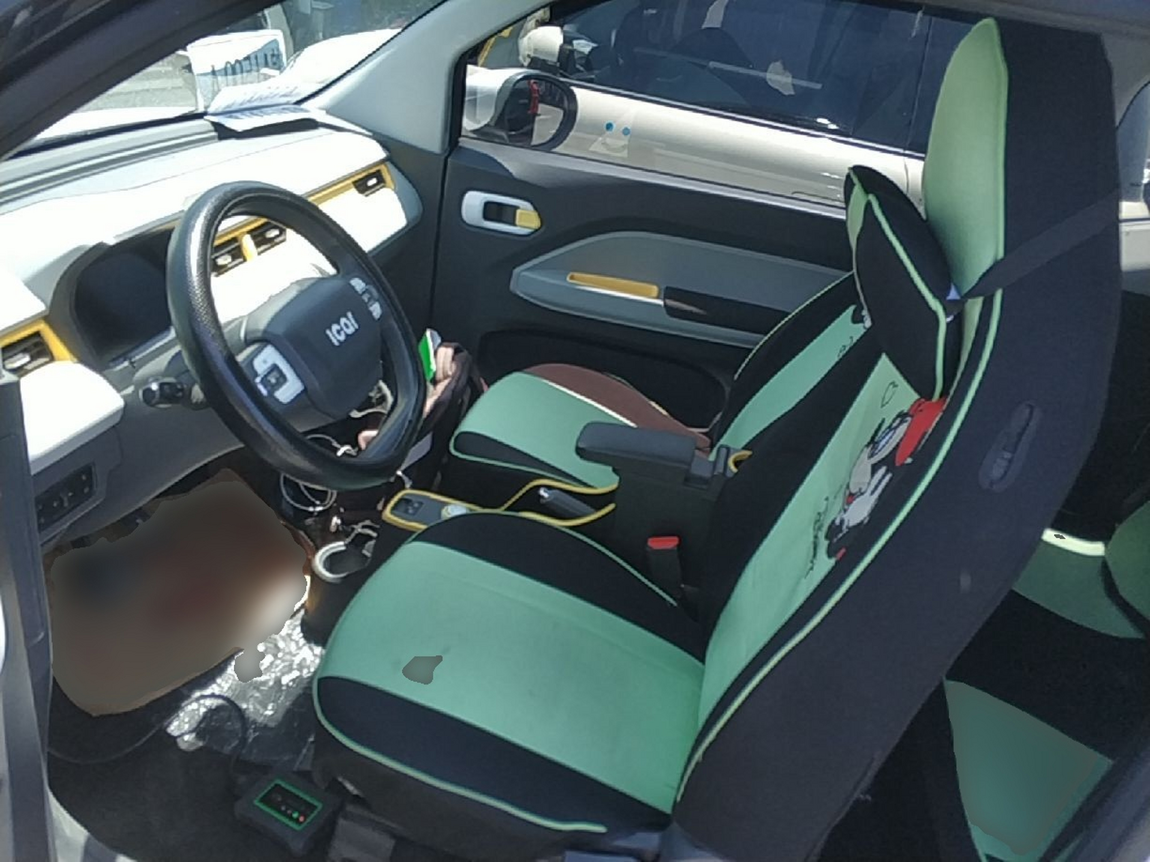 Interior delantero
