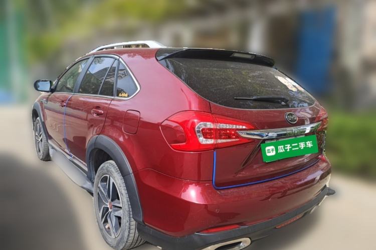 Used BYD Tang New Energy 2015 2.0T Four-Wheel-Drive Flagship Model Rear Left 45 Deg