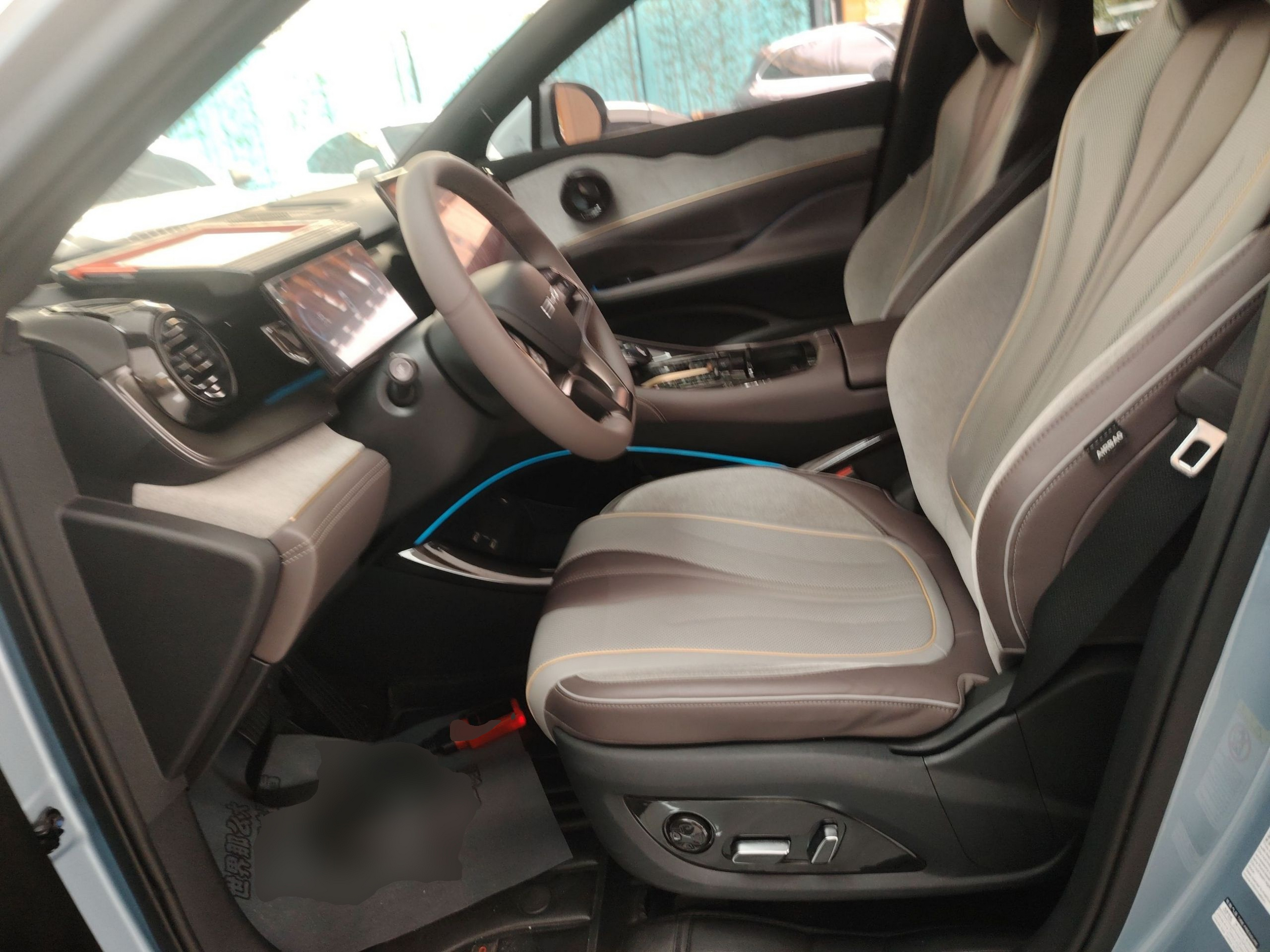 Avant de la voiture