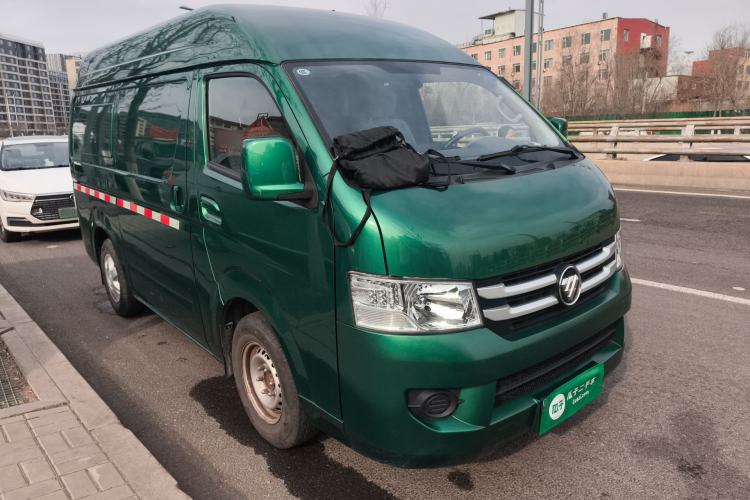 Used Foton Scenic G7 2022 2.4L Gasoline Commercial Version Short Wheelbase High-Roof Van 2 Seats Model 4K22D4M Front Right 45 Deg