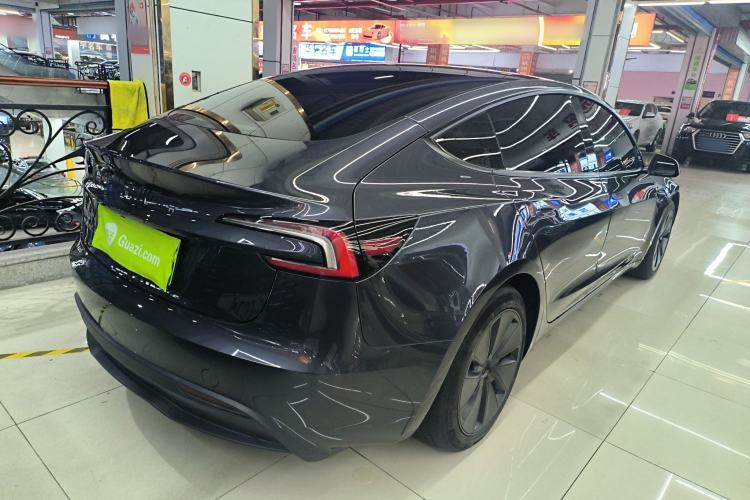 Used Tesla Model 3 2023 Rear-Wheel-Drive Version Rear Right 45 Deg