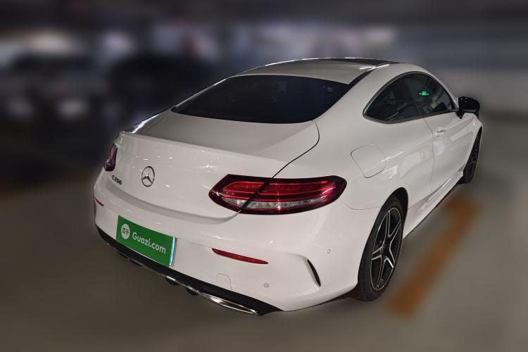 Used Mercedes-Benz C-Class 2020 C 260 Coupe Rear Right 45 Deg