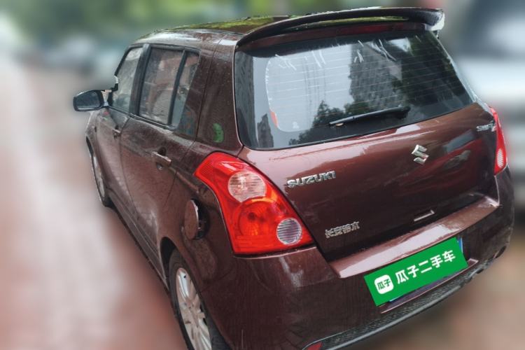 Used Suzuki Swift 2011 1.5L Manual Fashion Edition Rear Left 45 Deg