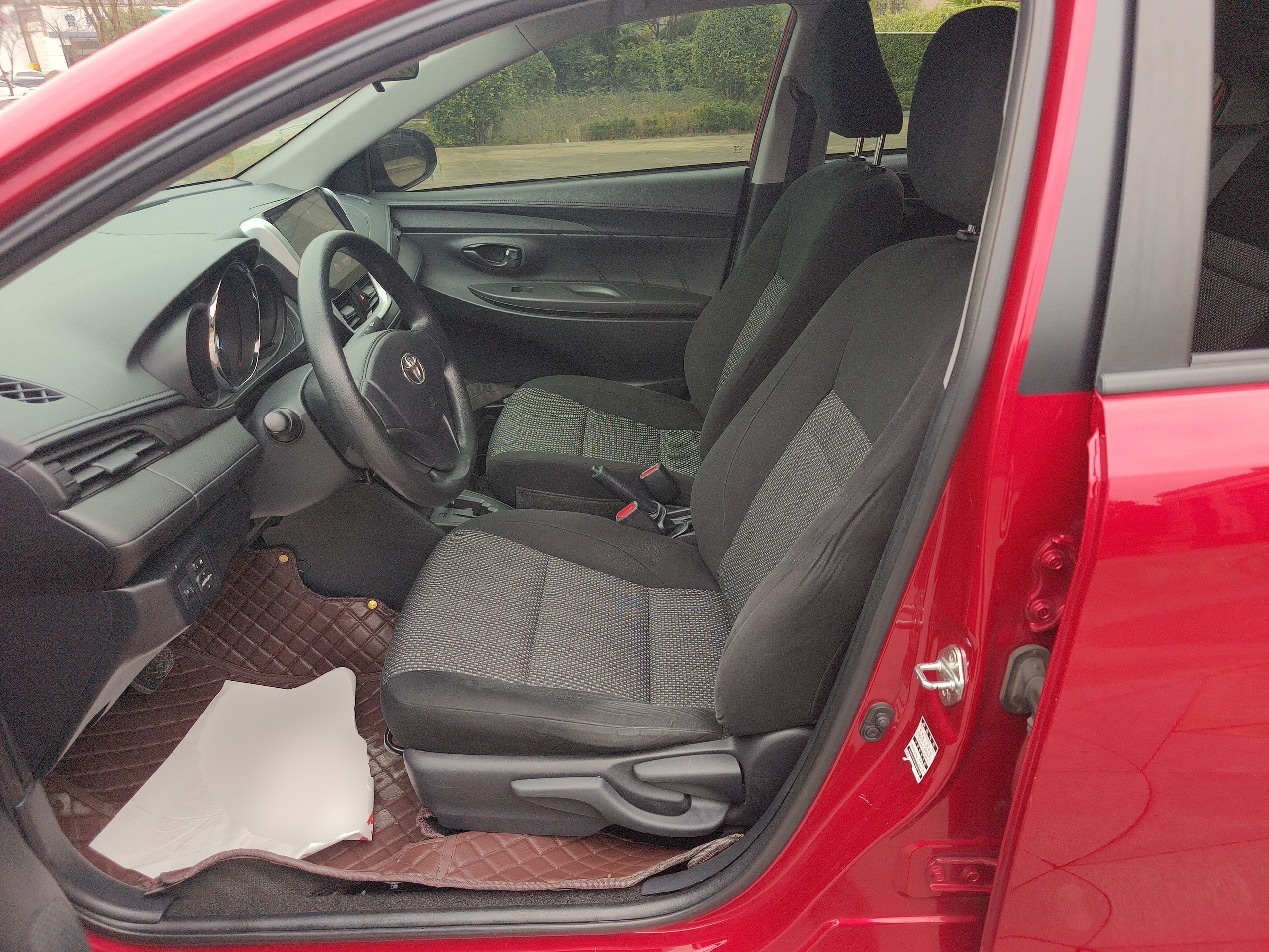 Avant de la voiture