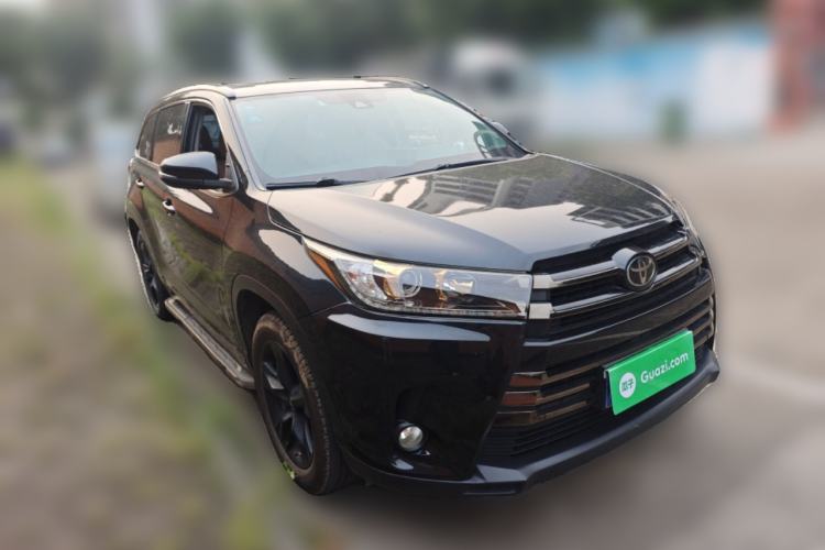 Used Toyota Highlander 2018 2.0T Four-Wheel Drive Knight Edition 7 Seats China VI Standard Front Right 45 Deg