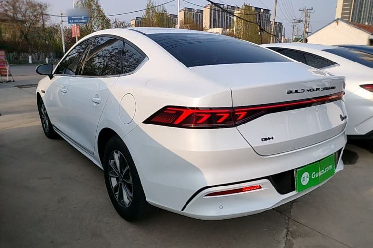 Used BYD Qin PLUS 2024 HONOR Edition DM-i 55KM Leading Model Rear Left 45 Deg