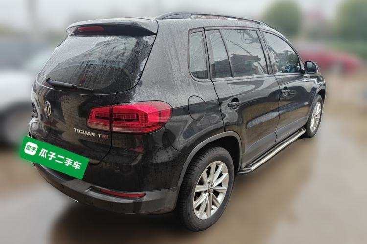 Used Volkswagen Tiguan 2015 1.8TSI Automatic Two-Wheel Drive Comfort Edition Rear Right 45 Deg