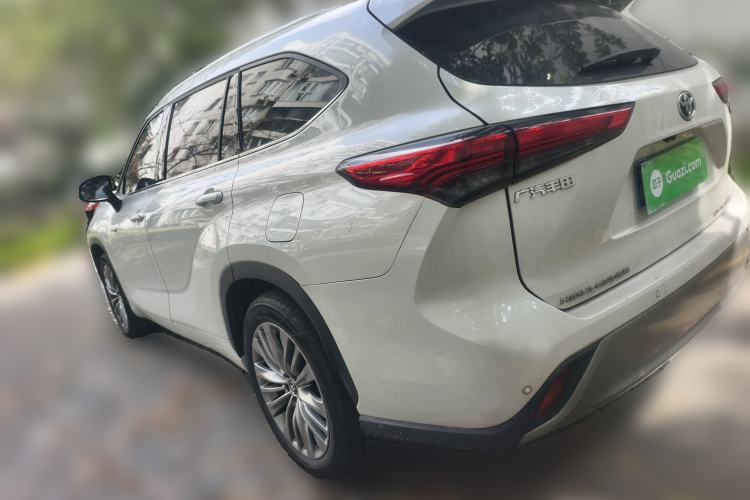 Used Toyota Highlander 2022 Dual-Engine 2.5L Four-Wheel Drive Supreme Edition 7-Seater Rear Left 45 Deg