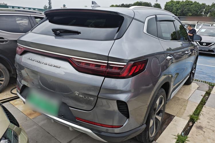 Used BYD Song PLUS New Energy 2021 EV Deluxe Model Rear Right 45 Deg