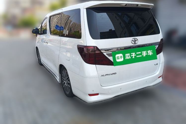 Used Toyota Alphard 2012 3.5L Luxury Edition Rear Left 45 Deg