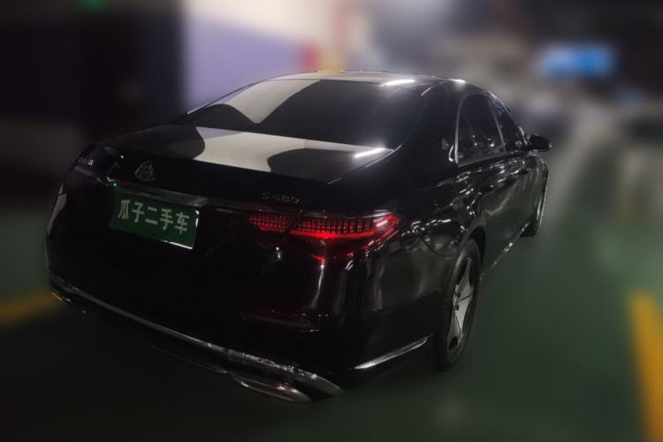 Used Mercedes-Benz S-Class 2021 S 400 L Business Model Rear Right 45 Deg