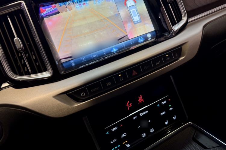 Used Hongqi HS7 2021 3.0T Automatic All-Wheel Drive Smart Connect Flagship Edition Audio And AC Panel