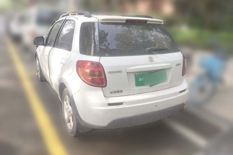 Used Suzuki SX4 2012 1.6L Automatic Ruiqi Model Rear Left 45 Deg