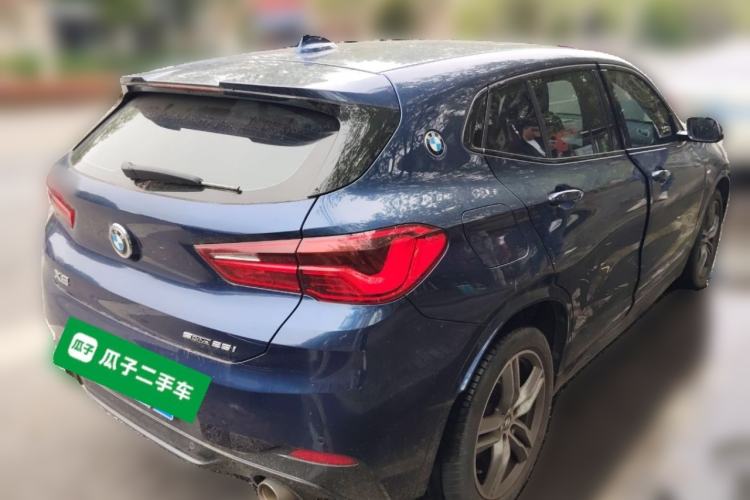 Used BMW X2 2020 sDrive25i Leading Model M Sport Package Rear Right 45 Deg