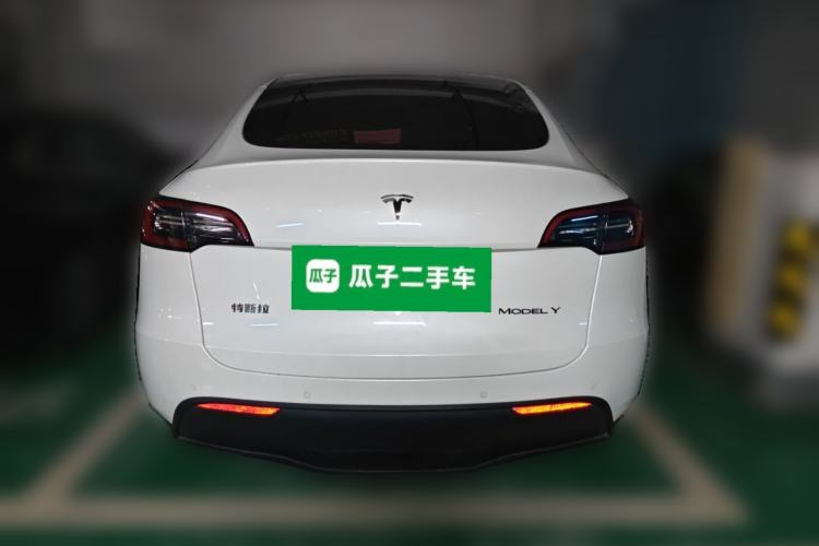 Used Tesla Model Y 2021 Long-Range All-Wheel-Drive Version 3D7 Rear