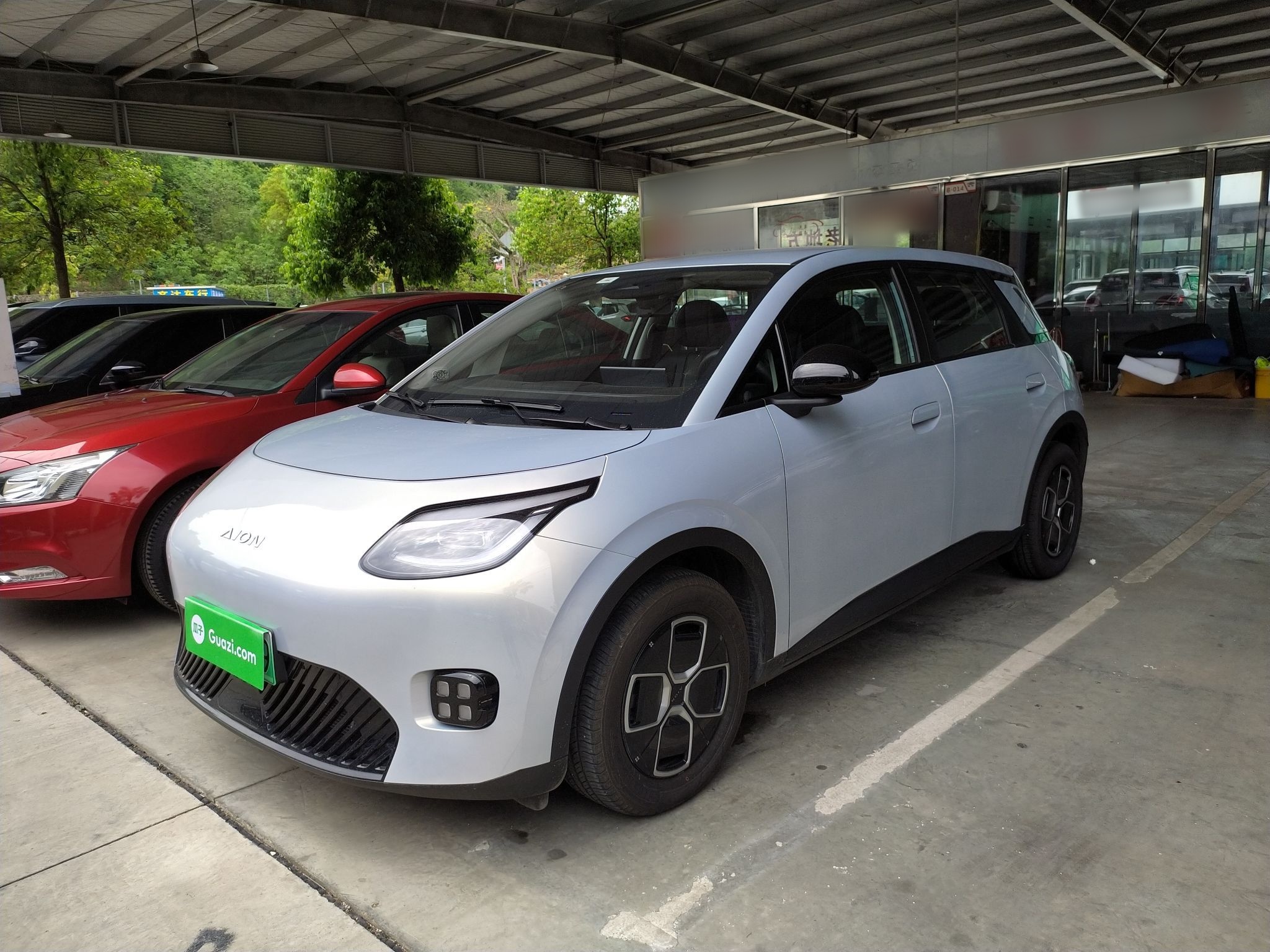 Parte inferior delantera