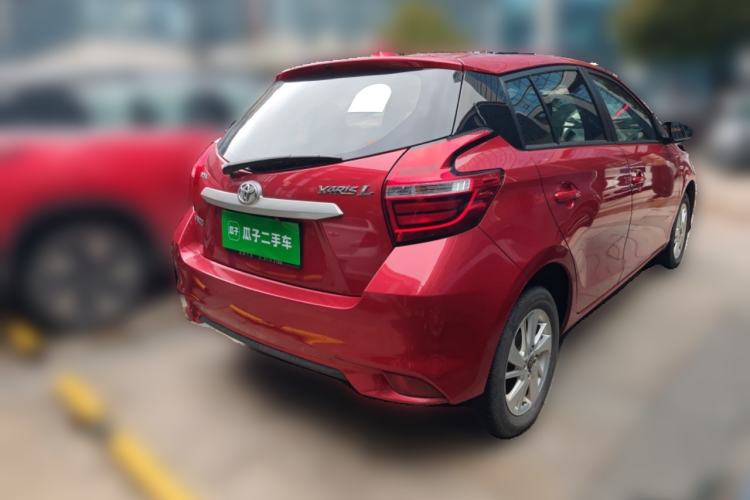 Used Toyota YARiS L Zhi Xuan 2016 Revised 1.5E CVT Charming Edition Rear Right 45 Deg
