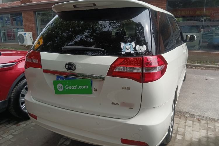 Used BYD M6 2015 2.4L Automatic Prestige Edition Rear Right 45 Deg